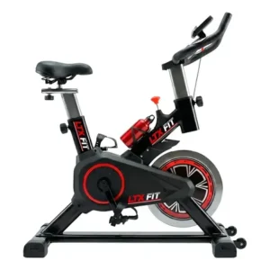 Bicicleta spinning ltx fit lt311s preto 100kg aço carbono + squeeze