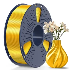 Filamento 3d sunlu printer filament pla +silk de 1.75mm 1kg dourado