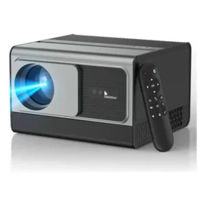 Projetor mini bettdow ac1073 22000lm 1080p cor preto