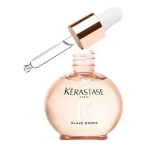 Óleo capilar kérastase gloss absolu glaze drops, brilho intenso para cabelos, controle de frizz, 45ml