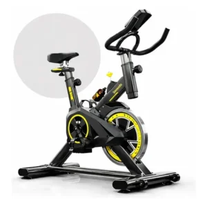 Bicicleta ergométrica spinning sevenfit com volante de 6kg e porta garrafa
