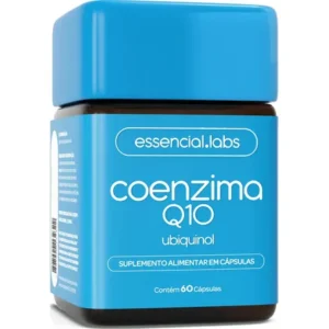Coenzima q10 ubiquinol 100mg por cápsula - 60 cápsulas fórmula concentrada com matéria-prima importada