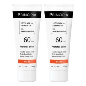 Principia kit protetor solar facial ps-01 fps60