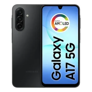 Celular samsung galaxy a17 com ia, 256gb, 8gb ram, câm de 50mp, tela 6.7 , nfc, ip54 - preto 5g