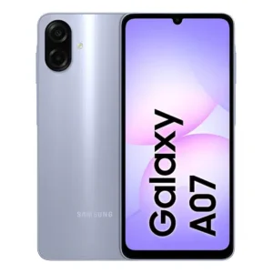 Celular samsung galaxy a07 256gb, 8gb, câmera 50mp, tela 6.7 , proteção ip54, processador 6nm - violeta