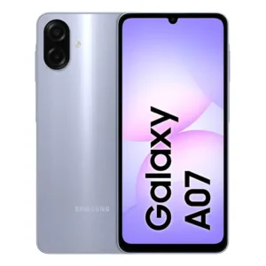 Celular samsung galaxy a07 256gb, 8gb, câmera 50mp, tela 6.7 , proteção ip54, processador 6nm - violeta