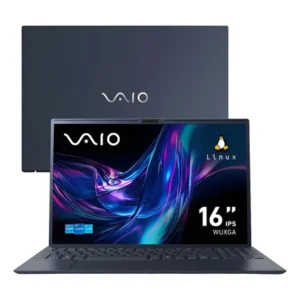 Notebook vaio fe16 intel core i5-1334u - 13ª gen linux debian 12 8gb ram 256gb ssd tela 16" ips wuxga antirreflexo cinza grafite vjfe62f11x-b0911h
