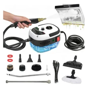Limpador a vapor 2500w portátil vaporizador para case branco