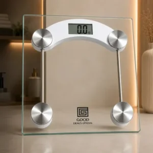 Balança digital de vidro good deals até 180kg portatil corporal