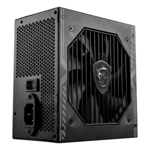 Fonte msi mag 650w 80 plus bronze pfc ativo a650bnl preto