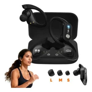 40hrs fone de ouvido gancho bluetooth sem fio esportivo,inova cases gamer com microfone para iphone samsung xiaomi lenovo motorola celular cor preto