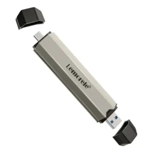 Lemorele sd3l m2 ssd enclosure usb 3.1 gen 2 m key/m&b key cinza