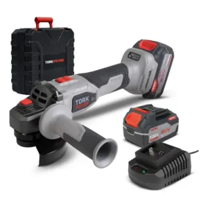 Esmerilhadeira lixadeira industrial tork 125mm bateria 20v cor cinza frequência 50/60hz
