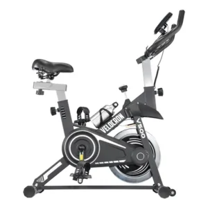 Bicicleta ergométrica spinning inércia 5kg velocron v500 preto
