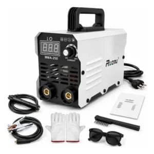 Máquina de solda inversora portátil mma 250a sem gás
