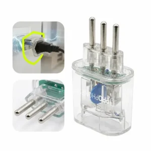 Protetor contra surtos elétricos e queda de energia c chip dps eletrônico prote raio surto 20 amperes pocket bivolt 110/220v anti raios geladeira tv lavadora freezer microondas air fryer 20a