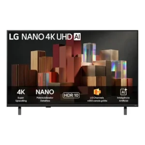 Smart tv lg 55'' 4k ultra hd nano ai webos 26 55un85c hdr10 bluetooth wi-fi google cast