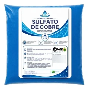 Composto com sulfato de cobre penta-hidratado 1kg