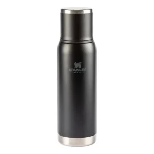 Garrafa térmica stanley adventure 2.0 com tampa antivazamento matte black 1l