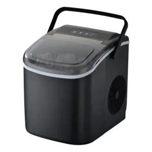 Máquina fabricadora de gelo 15kg portátil oninstek cor preto