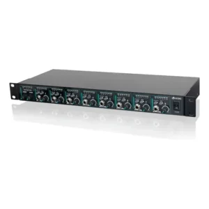 Amplificador de fone ouvido profissional vedo vd8000 v com 8 canais estéreo