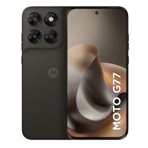 Smartphone motorola moto g77 5g - 256gb 24gb (8gb ram + 16gb boost), camera 108mp ultra-pixel, tela 1.5k extreme amoled 120hz, ultrarresistente marrom