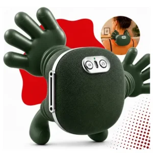 Massageador elétrico para pescoço e ombros com aquecimento kateluo