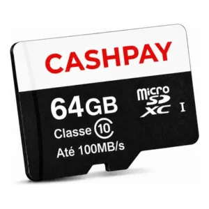 Cartão de memória 64gb para fotográficas drones celular câmeras segurança notebook wi-fi micro sd classe 10 ultra 100mb/s
